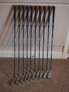 Custom golf clubs built to True Length Technology